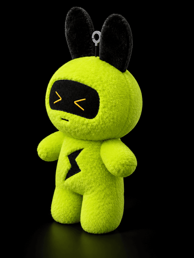 Peluche 404 en tres cuartos